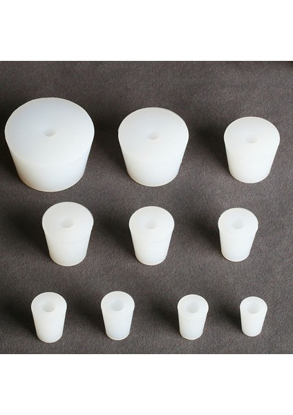 19X26X28 mm Delikli Stil 4 Adet Silikon Katı Fiş Fermentör Kapağı Kauçuk Tıpa Delikli Laboratuvar Durdurucu Vana Asit ve Alkali Dayanıklı Demleme Şarap Tıpaları (Yurt Dışından) modelleri