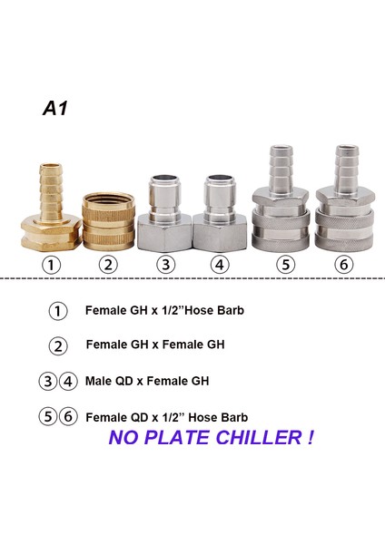 A1 Stili Homebrew Bira Wort Chiller 30 Plakalı Eşanjör Ba (Yurt Dışından)