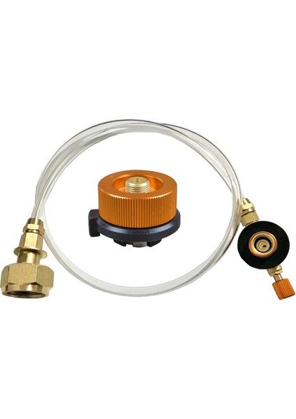Adaptör Stili Açık Kamp Gaz Sobası Propan Dolum Adaptörü Brülör Lpg Düz Silindir Tankı Çoğaltıcı Konteyner Adaptörü Tasarrufu Dayanıklı Pu Tüp (Yurt Dışından) fiyatları