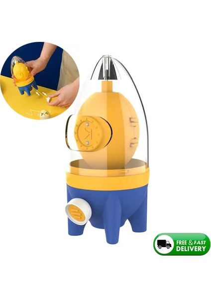 1 Adet Tarzı Sıcak Satış Elle Çalışan Altın Yumurta Makinesi Mikser Içinde Mutfak Pişirme Gadget'ı Taşınabilir Yumurta Pişirici Aracı Yumurta Karıştırıcı Çalkalayıcı (Yurt Dışından)