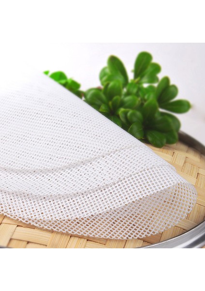 20CM Tarzı Et Yeniden Kullanılabilir Mutfak Silikon Vapur Örgü Yapışmaz Ped Yuvarlak Şekil Köfte Mat Buhar Çörekler Pişirme Pasta Dim Sum Mesh (Yurt Dışından) fiyatları