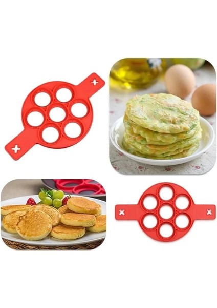 C Stili Yapışmaz Gözleme Kalıpları Halka Silikon Kızarmış Yumurta Kalıbı Yeniden Kullanılabilir Gözleme Makinesi Yumurta Halkası Mutfak Pişirme Pişirme Araçları (Yurt Dışından)
