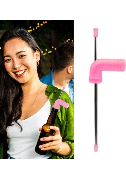 Bir Stil Yeni Bira Şnorkel Saman Bira Bong Huni Slammer Çift Şnorkel Içme Bira Bar Araçları Festivaller Parti Dispenseri Y1F5 (Yurt Dışından) modelleri