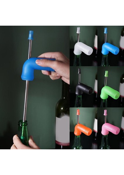 Bir Stil Yeni Bira Şnorkel Saman Bira Bong Huni Slammer Çift Şnorkel Içme Bira Bar Araçları Festivaller Parti Dispenseri Y1F5 (Yurt Dışından) indirimleri