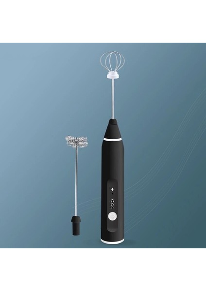 3'lü Yeşil Set Elektrikli Kahve Karıştırıcı, Şarj Edilebilir Süt Çalkalayıcı Makinesi Köpürtücü Köpürtücü, USB Şarjlı Yumurta Çırpıcı Elde Taşınabilir 3 Hız Ayarlanabilir Blender (Yurt Dışından)