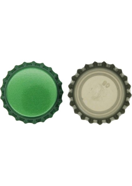 Şeffaf Yeşil Stil Lot Taç Kapakları Homebrew Bira Kapakları Craft Bira Şişeleme (Yurt Dışından)