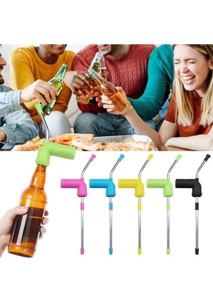 No.3 Tarzı 1 Adet Bira Şnorkel Saman Bira Bong Huni Slammer Çift Şnorkel Içme Bira Barı Araçları Festivaller Parti Dağıtıcı Şnorkel Sıcak (Yurt Dışından) fiyatları