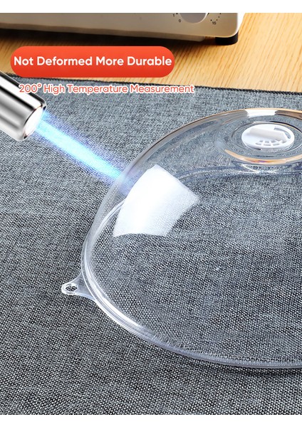 Şeffaf Stil Joybos Ev Mikrodalga Isıtma Kapağı Yüksek Sıcaklığa Dayanıklı ve Yağ Sıçramasına Dayanıklı Taze Tutma Sıcak Sebze Kapağı Kr8 (Yurt Dışından) indirimleri