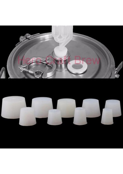 Delik Stili ile Boyut 4 Hava Kilidi Vana Bubbler Hobebrew Bira Şarap Gıda Sınıfı Silikon Kauçuk Stoper Için Delikli ve Deliksiz Şarap Silikon Fişi (Yurt Dışından) fırsatları