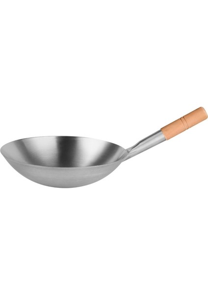 C Tarzı Çin Geleneksel El Yapımı Wok Paslanmaz Çelik Yapışmaz Wok Tava Kalın Wok Ocak Tavası Paslanmaz Çelik Malzeme Pot (Yurt Dışından) modelleri