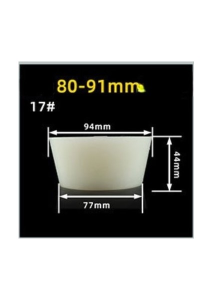 No.17 Stili Bir Katı Silikon Fermentör Kapak Fişi Stoper 8mm Delik Veya Katı Hava Kilidi Valfı Brew Şarap Kauçuk Fermantasyon Kapakları Fermentasyon Malzemeleri (Yurt Dışından)
