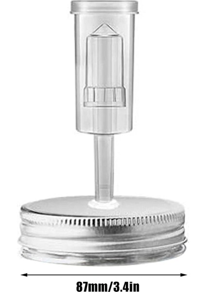 70 mm Tarzı Geniş Ağızlı Kavanoz Seti Fermantasyon Kapaklı ve Hava Kilidi Ev Mutfak Gereçleri AC889 (Yurt Dışından) fiyatları