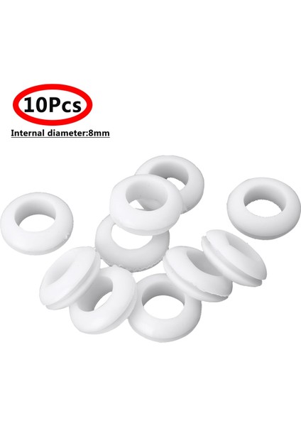 Beyaz 8mm Tarzı 10 Adet Fermantasyon Contaları Hava Kilidi Kapakları Mason Kavanoz Fermenter Sızdırmazlık Yıkayıcılar Homebrewing Şarap Bira Kimchi Silikon O Ring Grommets (Yurt Dışından)