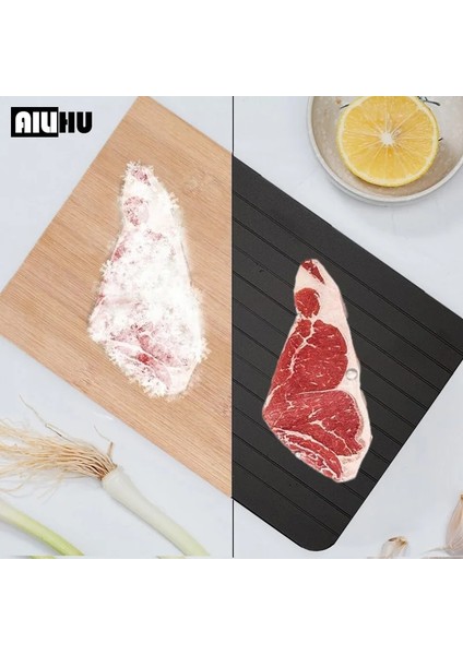 Stil3 Stili Alüminyum Hızlı Buz Çözme Tepsisi Dondurulmuş Et Balık Çözülme Taze Sağlıklı Hızlı Buz Çözme Plakası Gıda Aletleri Mutfak Aksesuarları Aletler (Yurt Dışından) modelleri