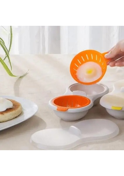 Sarı Stil Boşaltma Yumurta Kazanı Yumurta Kaçak Avcı Buharlı Pişirici Seti Mutfak Yumurta Pişirici Aletleri Yumurta Kalıp Formu Mükemmel Haşlanmış Yumurtalar Mutfak Aletleri Mini Çok (Yurt Dışından) modelleri