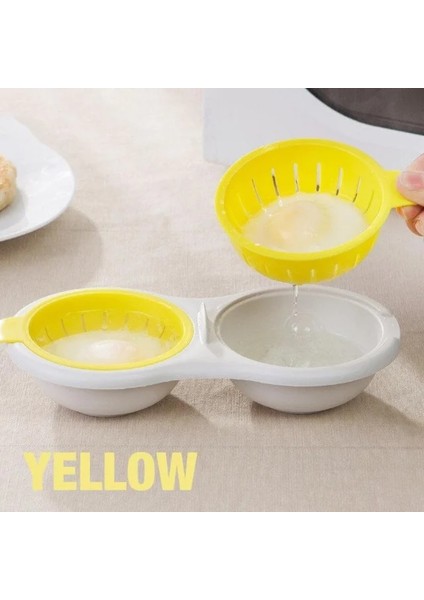 Sarı Stil Boşaltma Yumurta Kazanı Yumurta Kaçak Avcı Buharlı Pişirici Seti Mutfak Yumurta Pişirici Aletleri Yumurta Kalıp Formu Mükemmel Haşlanmış Yumurtalar Mutfak Aletleri Mini Çok (Yurt Dışından) indirimleri