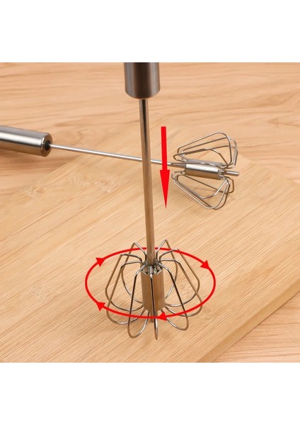 31X7CM Tarzı Yarı Otomatik Yumurta Çırpıcı Karıştırıcı Kendiliğinden Dönen Yumurta Kreması Kahve Süt Karıştırma Çırpma Çırpıcı Manuel El Blender Mutfak Aletleri (Yurt Dışından) indirimleri