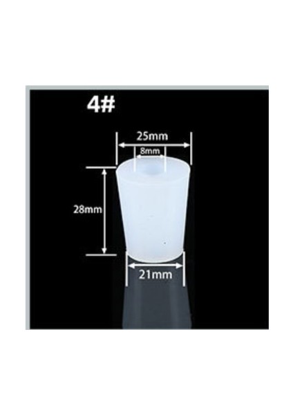 No.4 Tarzı Bir Katı Silikon Fermentör Kapak Fişi Stoper 8mm Delik Veya Katı Hava Kilidi Valfı Brew Şarap Kauçuk Fermantasyon Kapakları Fermentasyon Malzemeleri (Yurt Dışından)