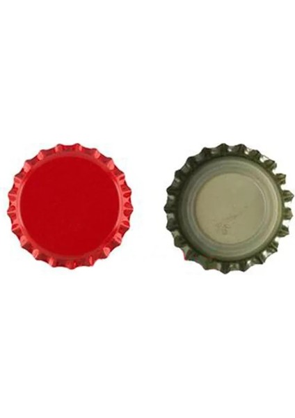Koyu Kırmızı Tarzı 100 Adet Taç Kapakları Homebrew Bira Kapakları Craft Bira Şişeleme Bira Homebrew Bira Aracı Bira Malzemeleri Için Kapakları (Yurt Dışından)