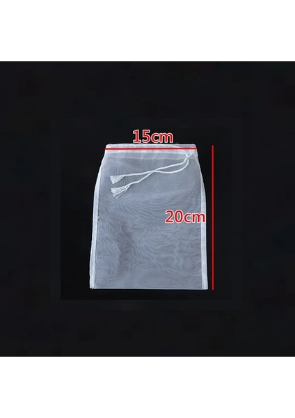 15X20CM Tarzı 200MESH 75MIKRON Bira Homebrew Bira Filtre Torbası Yeniden Kullanılabilir Mutfak Gıda Filtre Torbaları Süzgeç Bira Somun Süt Suyu Filtreleri Için Ince Örgü Çanta (Yurt Dışından)