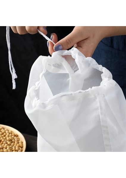 15X20CM Tarzı 200MESH 75MIKRON Bira Homebrew Bira Filtre Torbası Yeniden Kullanılabilir Mutfak Gıda Filtre Torbaları Süzgeç Bira Somun Süt Suyu Filtreleri Için Ince Örgü Çanta (Yurt Dışından) fiyatları