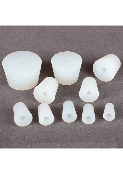 24X18X26MM-KATI Stil 5 Adet Silikon Katı Fiş Fermentör Kapağı Kauçuk Tıpa Delikli Laboratuvar Durdurucu Vana Asit ve Alkali Dayanıklı Demleme Şarap Tıpaları (Yurt Dışından) fiyatları