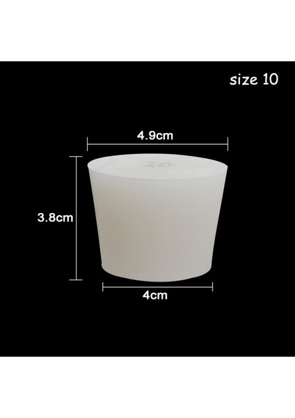 10 Numara Stil 2pcslot Silikon Fiş Delik Olmadan Gıda Sınıfı Fermantasyon Için Kauçuk Stoper Varil Hava Kilidi Vana Demlemek Ev Bira Için (Yurt Dışından)
