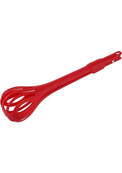 Kırmızı Stil Plastik Yumurta Çırpıcı Mikser Mutfak Pişirme Gereçleri Süt Kreması Tereyağı Çırpma Mikserimanuel Yumurta Çırpma Maşası Pişirme Için (Yurt Dışından)
