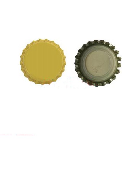 Sarı Stil 100 Adet Taç Kapakları Homebrew Bira Kapakları Craft Bira Şişeleme Bira Homebrew Bira Aracı Bira Malzemeleri Için Kapakları (Yurt Dışından)