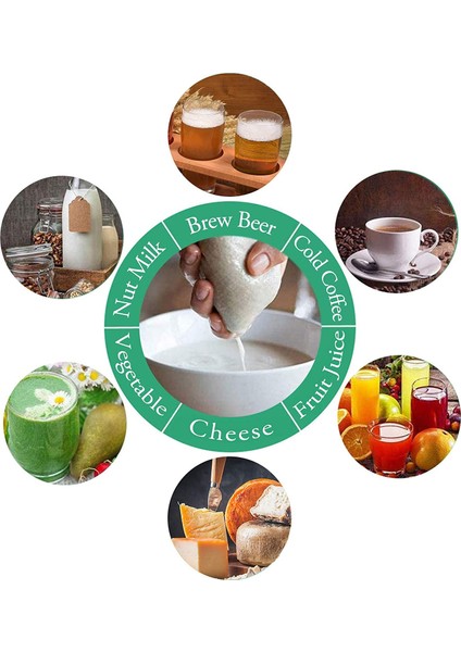 15X20CM Tarzı 200MESH 75MIKRON Bira Homebrew Bira Filtre Torbası Yeniden Kullanılabilir Mutfak Gıda Filtre Torbaları Süzgeç Bira Somun Süt Suyu Filtreleri Için Ince Örgü Çanta (Yurt Dışından) fırsatları