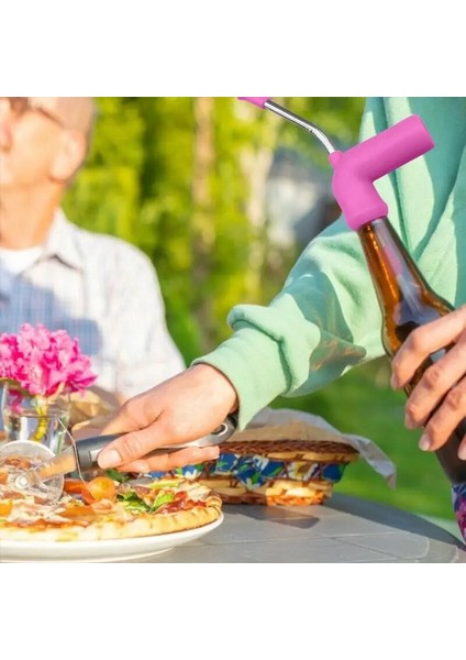 Gül Kırmızı Tarzı 36CM Bira Şnorkel Saman Bira Bong Huni Slammer Çift Şnorkel Içme Bira Barı Araçları Festivaller Parti Dağıtıcı Barware (Yurt Dışından) fırsatları