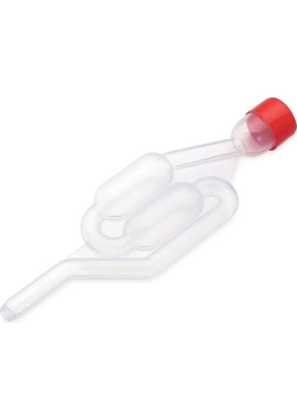 Gül Kırmızı Stili 1 Adet Şeffaf Hava Kilidi Kabarcık Grommet Egzoz Su Contası Vana Bira Şarap Yapımı Için S-Şekil Mantarlı Tek Yönlü Bira (Yurt Dışından) fırsatları