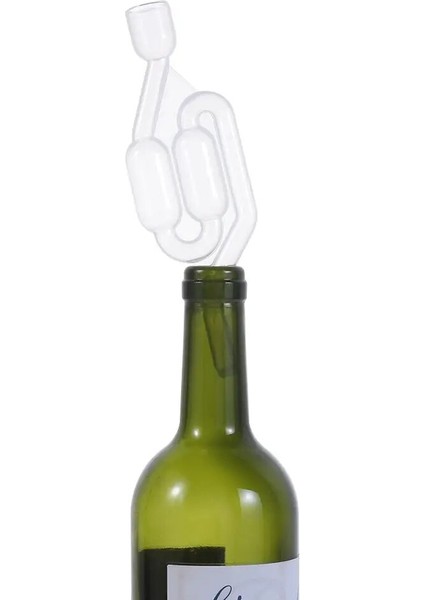 Gül Kırmızı Stili 1 Adet Şeffaf Hava Kilidi Kabarcık Grommet Egzoz Su Contası Vana Bira Şarap Yapımı Için S-Şekil Mantarlı Tek Yönlü Bira (Yurt Dışından) indirimleri