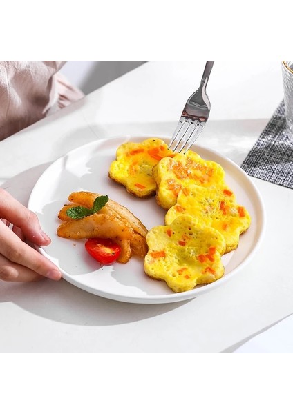 Yuvarlak Şekil Stili Yumurta Gözleme Halkası Yapışmaz Gözleme Makinesi Kalıp Silikon Yumurta Pişirici Kızarmış Yumurta Şekillendirici Omlet Kalıpları Mutfak Pişirme Aksesuarları Için (Yurt Dışından)