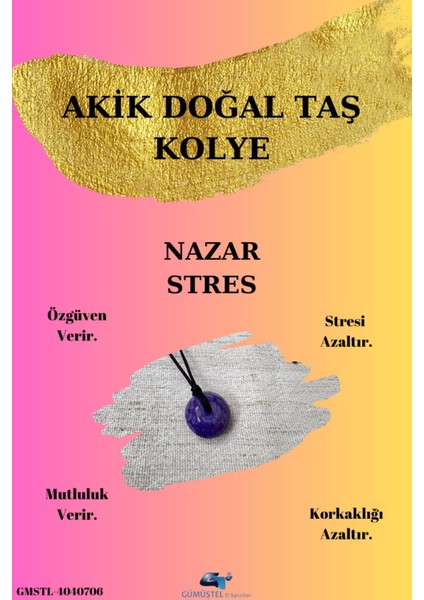 Sertifikalı Yosunlu Akik Doğal Taş Kolye Sürpriz Hediyeli Aaa Kalite Makrome Kapama fiyatları