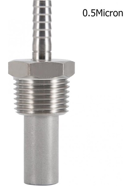 0,5 Mikron Stili Yeni "mpt Oksijen Taşı" Barb Inline Karbonasyon Havalandırma Homebrew Oksijen Taşı (Yurt Dışından)