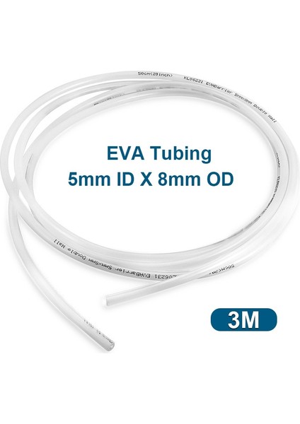 3m Tarzı 3m Tüp Hortumu Bira Gaz Hattı, Homebrew Çift Duvar Eva Boru Kimliği 5mm Od 8mm Bira Borusu Hortumu Sorunsuz Iç Bariyer Daha Az Köpük Üretimi (Yurt Dışından)