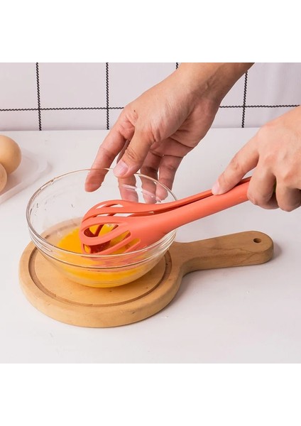 Turuncu Tarzı Çok Fonksiyonlu Yumurta Çırpıcı Yumurta Süt Çırpma Mikser Manuel Karıştırıcı Pişirme Makarna Maşası Gıda Klipleri Kichen Kremalı Fırında Alet Aksesuarları (Yurt Dışından) indirimleri