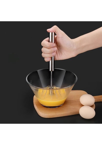 S Tarzı Paslanmaz Çelik Yumurta Aletleri Çırpıcı Köpürtücü Döndür El Itmeli Çırpma Mikser Yumurta Kreması Karıştırıcı Sos Çalkalayıcı Kek Blender Mutfak Aletleri (Yurt Dışından) fırsatları