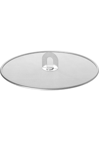 25CM Tarzı Kızartma Tavası Sıçrama Koruyucu Paslanmaz Çelik Tencere Kapağı Kapak Örgü Yağ Yağı Kızartma Tavası Sıçramak Ekran Aracı Ev Tencere Örgü Kapak (Yurt Dışından)