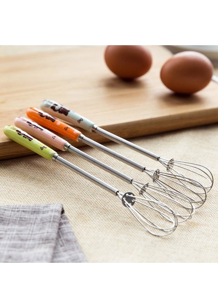 Yeşil Stil Çırpma Kremi Tereyağı Seramik Saplı Yumurta Çırpıcıları Manuel Paslanmaz Çelik Dövülmüş Yumurta Mutfak Aletleri Süt Karıştırıcı (Yurt Dışından) modelleri