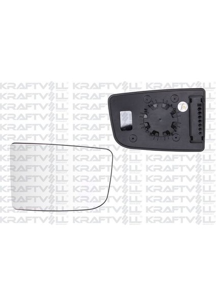 09080186 Dış Dikiz Ayna Camı Mekanik Sağ Convex Camlı Crafter-Sprinter (06-) 28112033