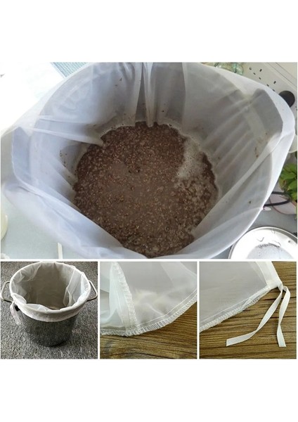 H04-30X45CM Stili Bira Homebrew Bira Için Filtre Torbası Kaynayan Wort Mash Süzgeç Aracı Mesh Naylon Gıda Süzgeç Torbası Suyu Filtresi (Yurt Dışından)