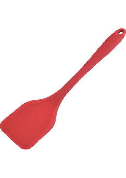 Kırmızı Stil Büyük Silikon Mutfak Gereçleri Yapışmaz Set Pişirme Gereçleri Araçları Kaşık Spatula Isıya Dayanıklı Karıştırma Kepçe Karıştırma Tencere (Yurt Dışından)