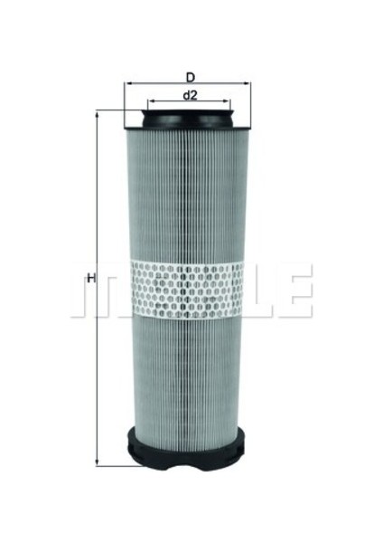 -Knecht-Behr LX10201 Hava Filtresi (OM646) C-Serisi W204 08-14 S204 08-14 C204 11- A6460940204