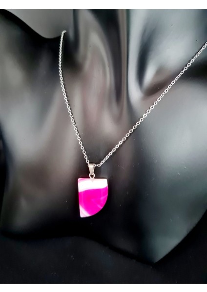 Sertifikalı Akik Doğal Taş Kolye Aaa Kalite Sürpriz Hediyeli fırsatları