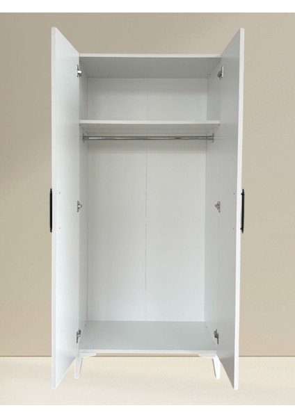 İki Kapaklı Mutfak Kiler Banyo Çok Amaçlı Dolap 80X50X178 fırsatları