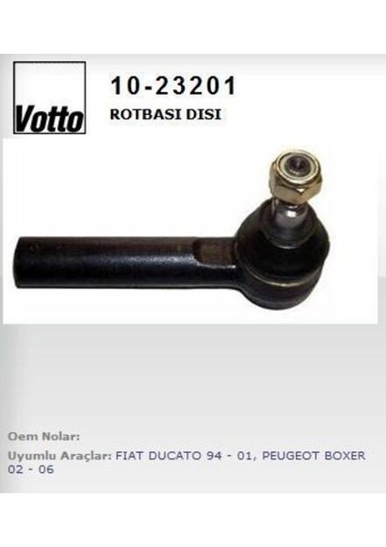 10-23201 Rot Başı Dişi M16X1.5 Ducato-Boxer-Jumper 14Q-18Q 94-01 1306716080