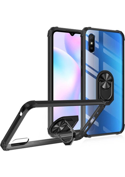 Xiaomi Redmi 9A Kılıf Mola Kapak-Kırmızı