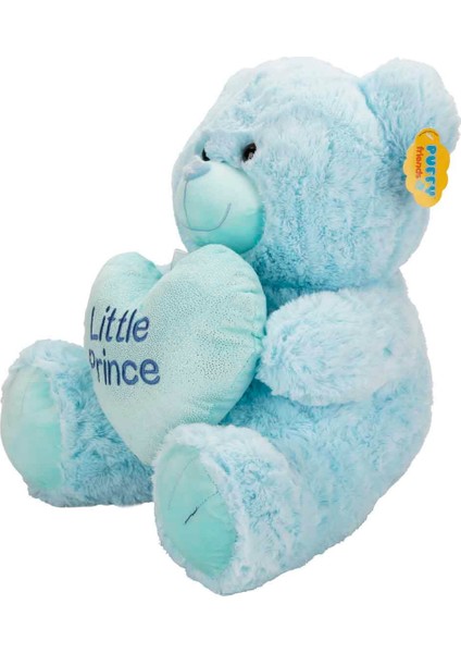 Kalp Tutan Peluş Ayı 45 cm - Mavi modelleri